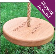 Round Rope Garden Swing-Personalised Round Rope Garden Swing-Personalised